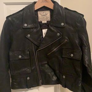 Ralph Lauren Polo - leather Jacket